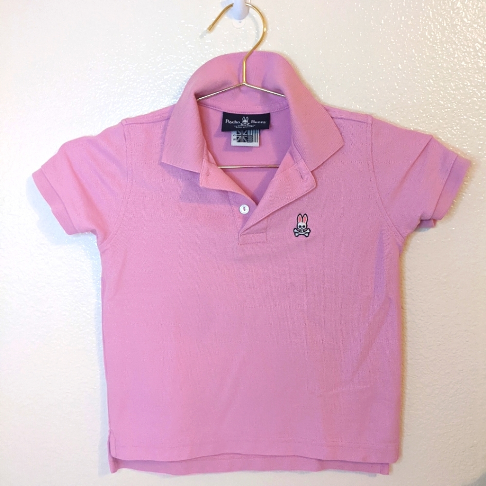 Kids psycho bunny polo shirt